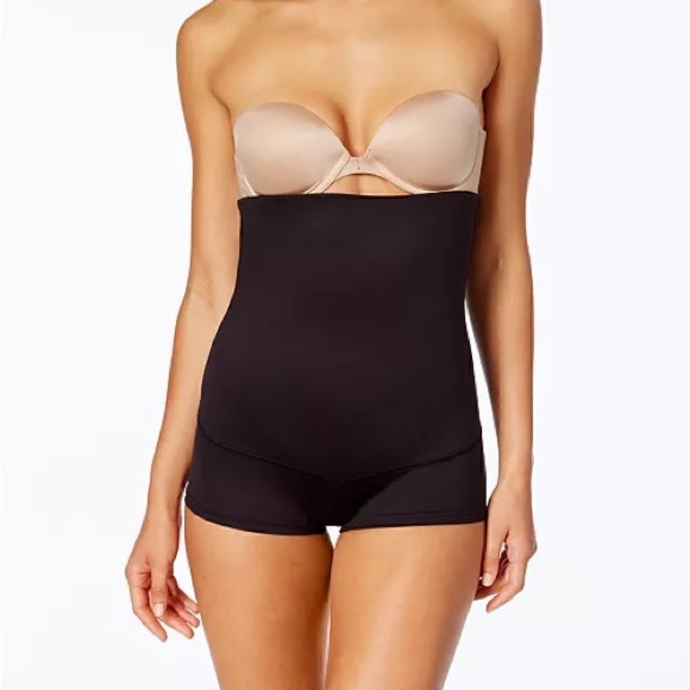 Maidenform Women's Firm Control Fat Free Dressing High Waist Boyshort 2107 in L